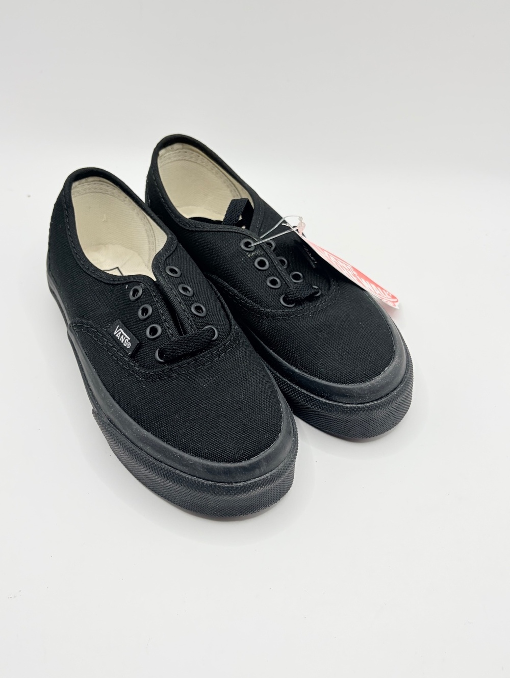 Vans Authentic Black Canvas Sneakers Size 10.5C